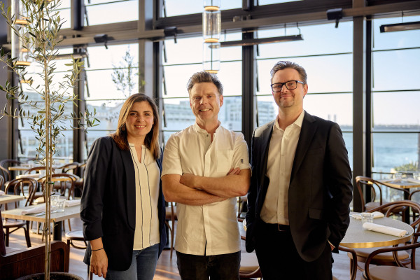 Origine's Co-owners (from left to right): Lucile Fortuna, Ben Bayly & Chris Martin