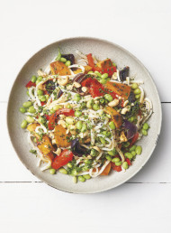 Roasted Veg and Udon Noodle Salad