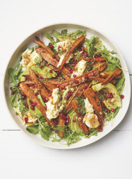 Spice-roasted Carrot and Avocado Salad