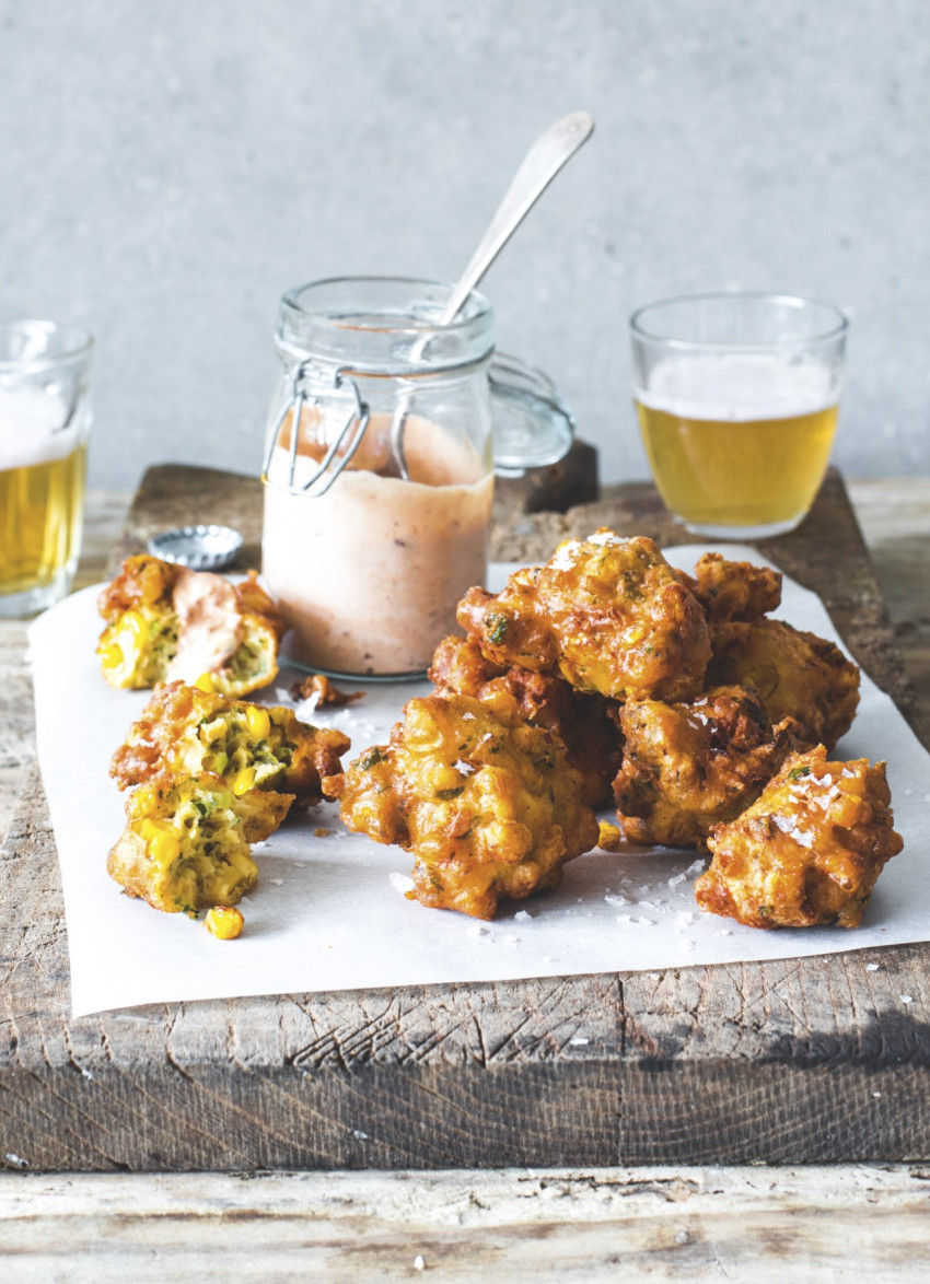 Jalapeño and Corn Fritters