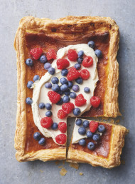 Vanilla and Lemon Cheesecake Tart 