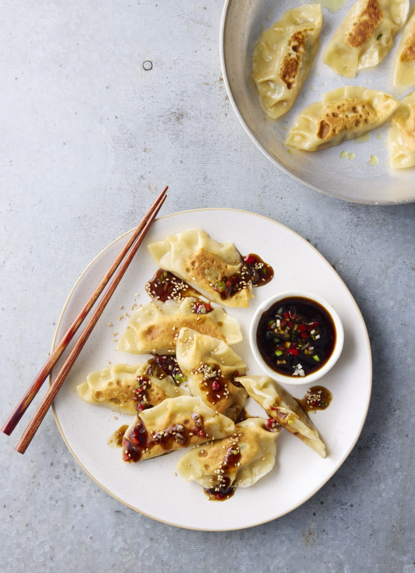 Prawn and Cabbage Potstickers