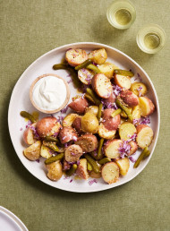 Potato Salad with Mustard and Horseradish Dressing