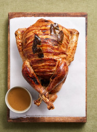 Roast Turkey with Pecan, Pork and Sage Stuffing 