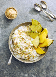 Lime and Coconut Tapioca Pudding