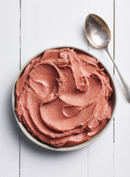 Raspberry and Wild Rosehip Sorbet 