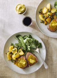 Our Perfect Steak with Cheat’s Cafe de Paris Butter 