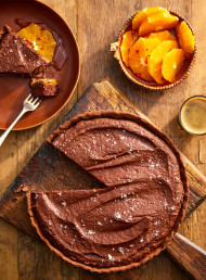 Chilli Orange Chocolate Mousse Tart 