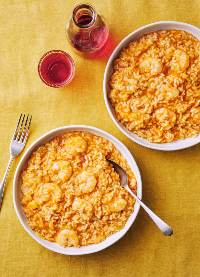 Prawn and Pancetta Risotto