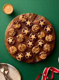 Brown Butter, Amaretto and Prune Mince Tarts with Cinnamon Pastry 