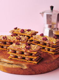 Chocolate Coffee Mille Feuille 