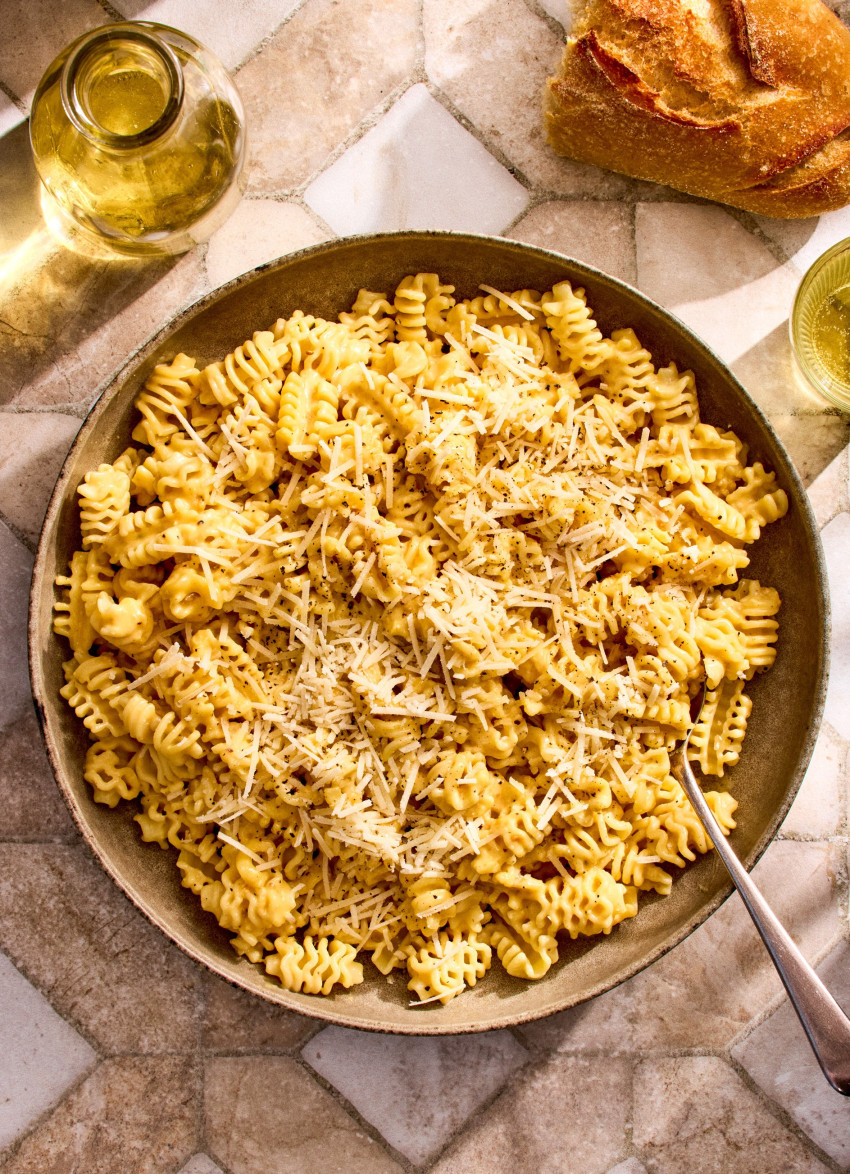 Creamy Miso, Black Pepper and Parmesan Pasta
