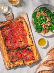 Tomato and Caramelised Onion Tart