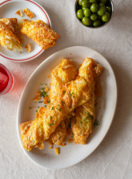 Cheese, Garlic and Smoked Paprika Twists