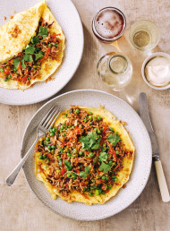 Hoisin Fried Rice Omelettes