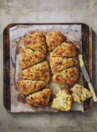 Zesty Orange, Currant and Ginger Scones