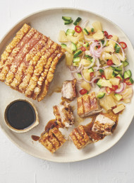 Lemongrass and Garlic Roasted Pork Belly 