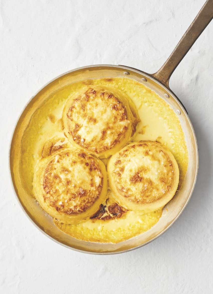 Twice-baked Cauliflower Soufflés