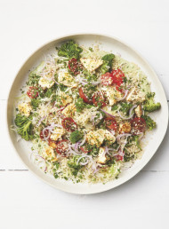 Broccoli, Quinoa and Tomato Salad