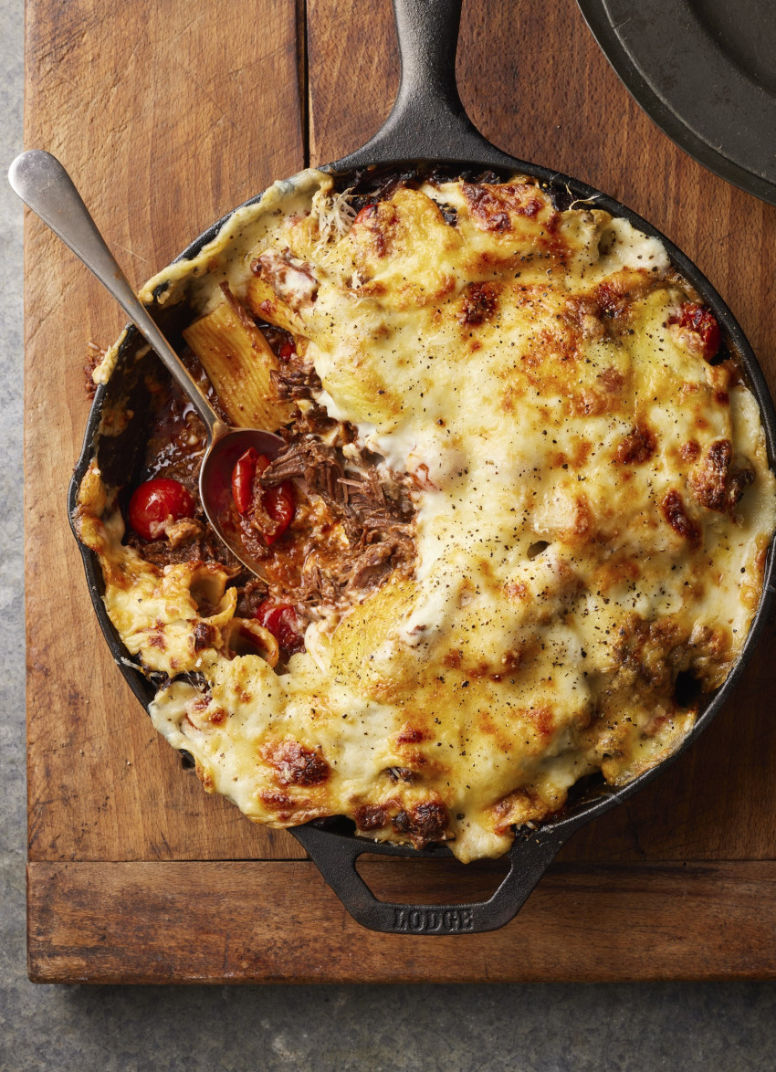 Big Beefy Pasta Bake