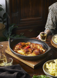 Braised Chicken with Red Wine Vinegar 