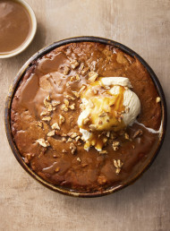 Spiced Pumpkin and Walnut Pudding 