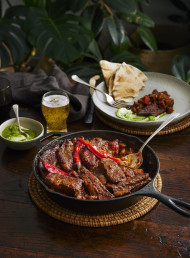 Texas-style Braised Pork ’n Beans 