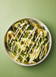 Asparagus and Avocado with Sesame Dressing