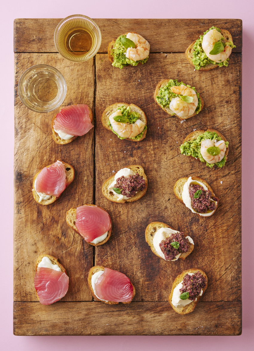 Wasabi Mayo with Tuna Ceviche