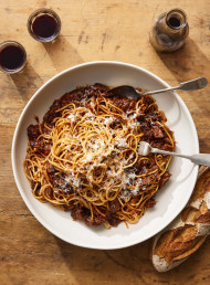 Beef Cheek Ragu with Spaghetti 