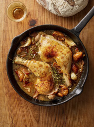 Chicken with Bacon, Figs and Marsala