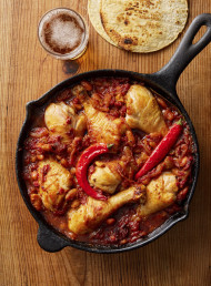 Smoky Chipotle Beans and Chicken 