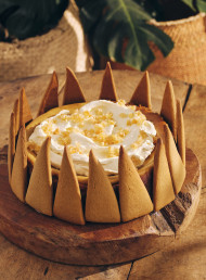 Ginger-spiced Baked Cheesecake 