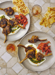 Barbecued Tandoori Lamb Cutlets 