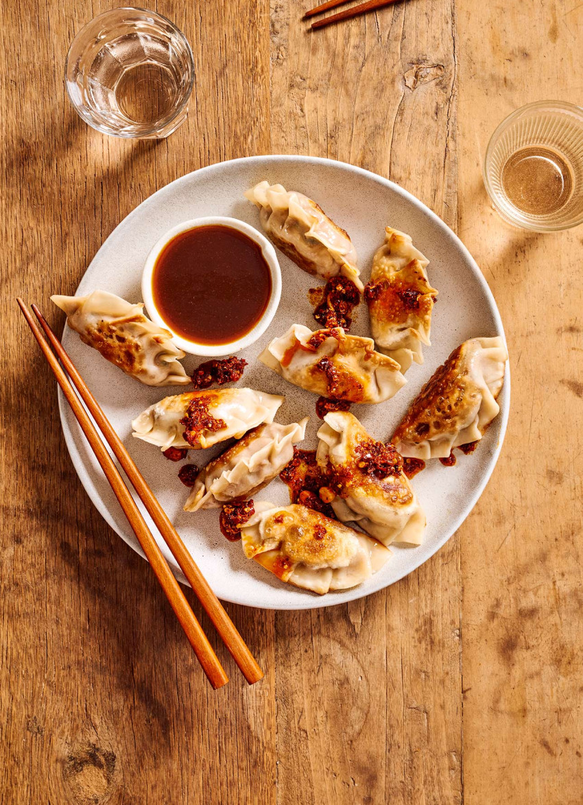 Duck Gyoza