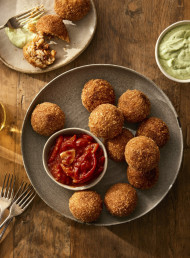 Arancini Risotto Balls with Beef Ragu 