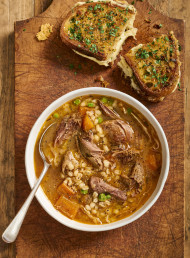Old-school Lamb and Barley Soup 