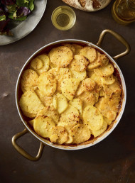 Parsnip and Potato Gratin 