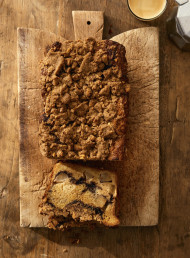 Pear and Sour Cream Crumble Loaf 