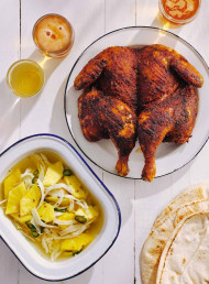 Butterflied Chicken with Mexican Spice Rub 