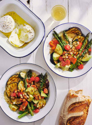 Grilled Veg and Couscous Salad 