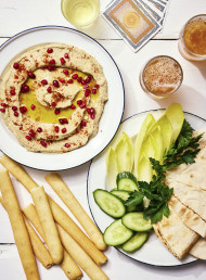 Smoky Eggplant and Tahini Dip 