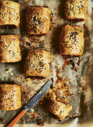 Spiced Lamb Sausage Rolls