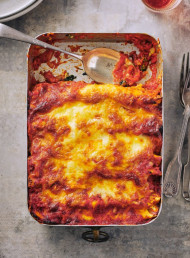 Spinach, Ricotta and Tomato Cannelloni