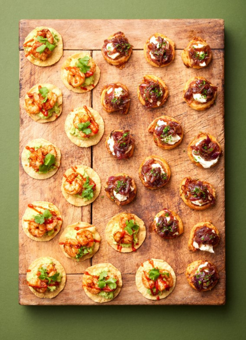 Prawn and Avocado Tostadas