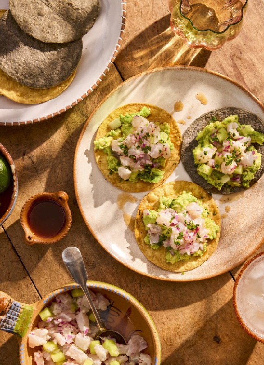 Ceviche with Smoky Chipotle Drizzle