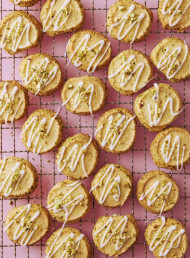 Orange, Cardamom and Pistachio Shortbread