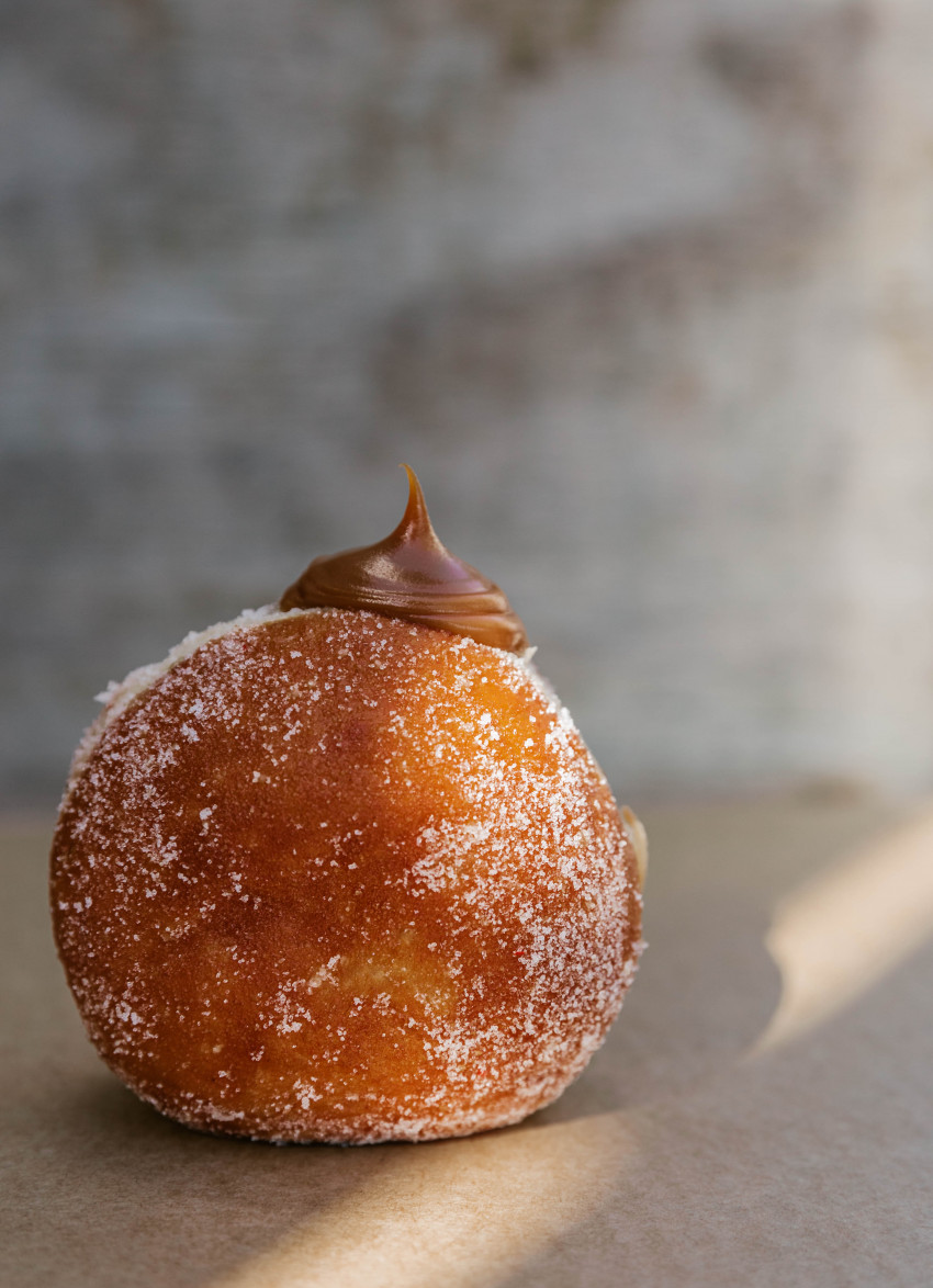 Dulce de leche donut from gypsy oven queenstown