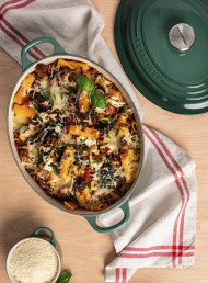 Baked Rigatoni With Sausage And Kale