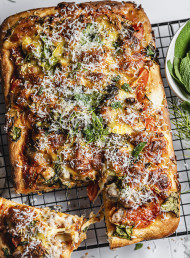 Pork and Fennel Sausage Pizza